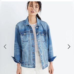 Madewell Oversized Jean Jacket - Capstone Wash